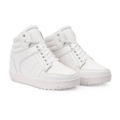 BXXY Mens 9 CM Hidden Height Increasing High Top Sneakers