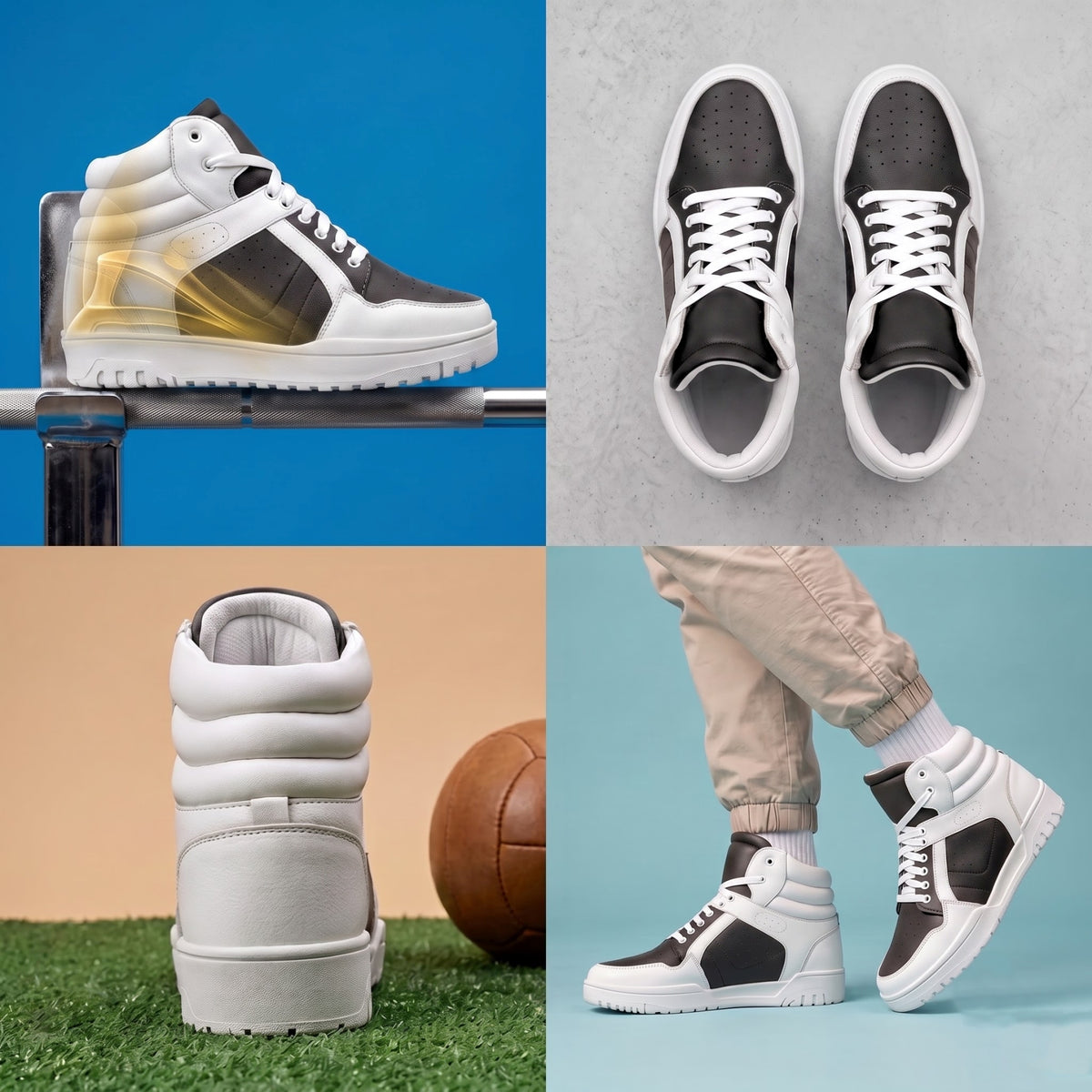 BXXY 9 CM Hidden Height Increasing Sneakers for Men