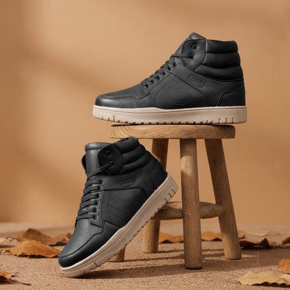 BXXY Mens 9 CM Hidden Height Increasing High Top Sneakers