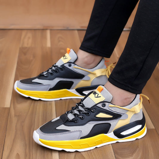 BXXY Men's latest Causal Sneakers And Sports Lace-Up Stylish Shoe with Eva Sole