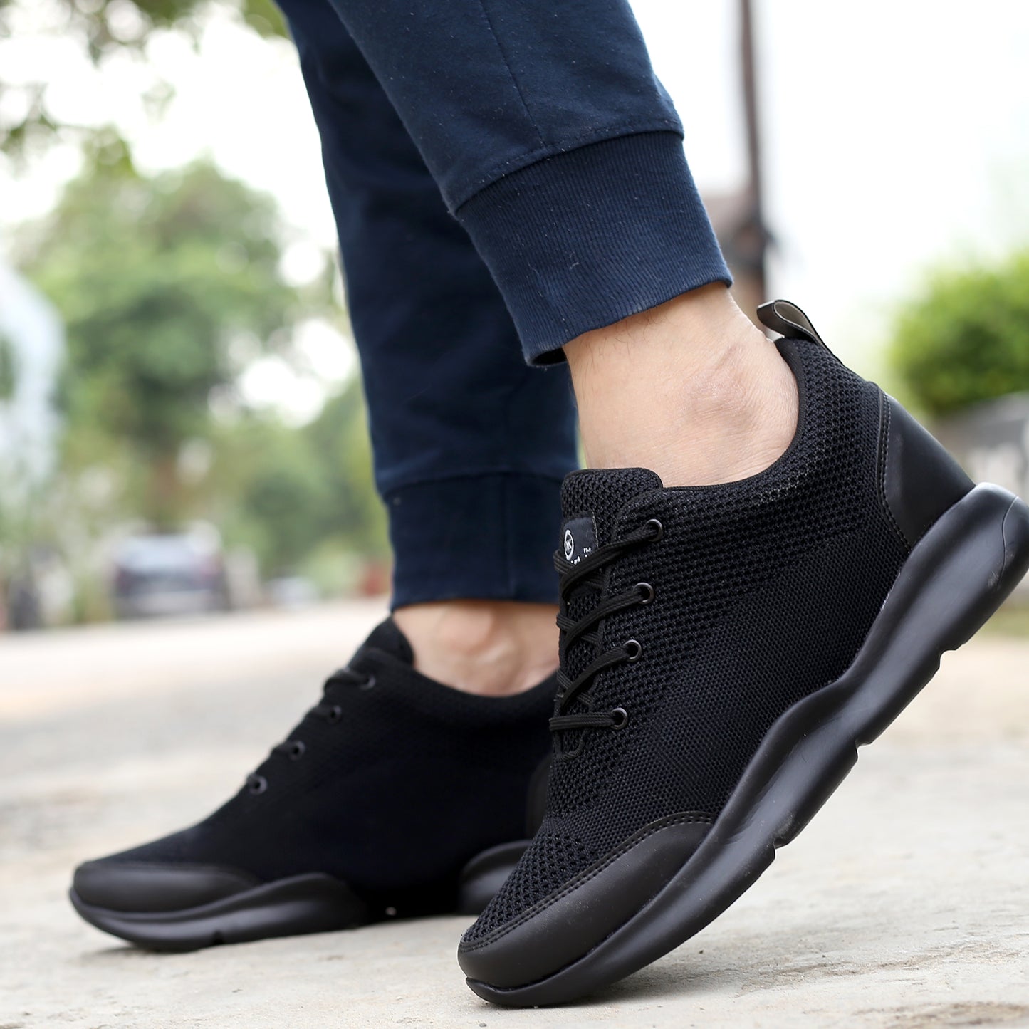 BXXY Men's 3 Inch Hidden Height Increasing Stylish Casual Sports Lace-Up Shoes with Eva Sole.