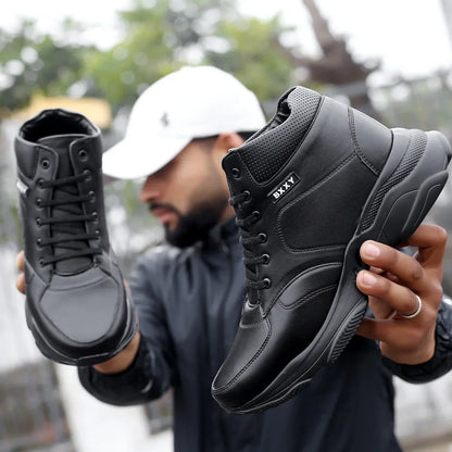 Bxxy's 3 Inch Hidden Height Increasing Elevator Lace-up Shoes for Men