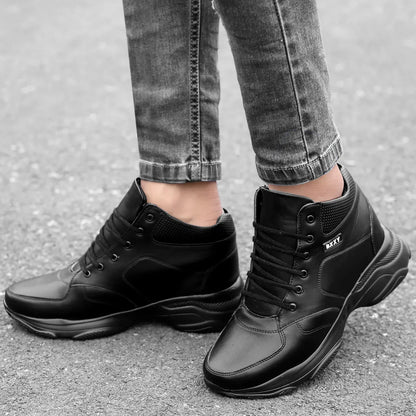 Bxxy's 3 Inch Hidden Height Increasing Elevator Lace-up Shoes for Men