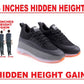New Latest Men's 3 Inch Hidden Height Increasing Casual Sports Lace-Up Shoes