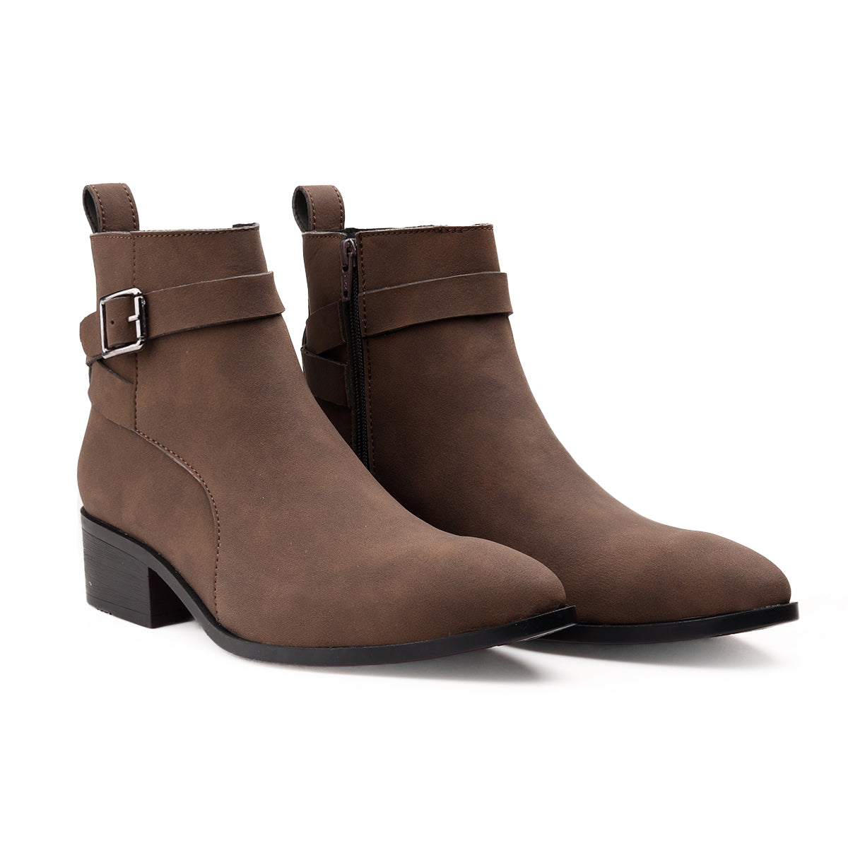 Height Boosting Men’s Boots – 4.5 CM Heel Fashion Ankle Shoes