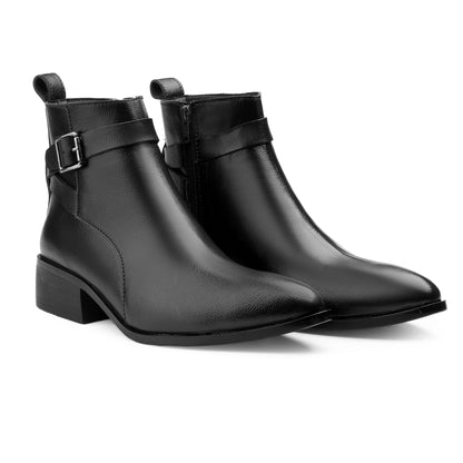 Men’s Brown Hidden Height Boost Boots