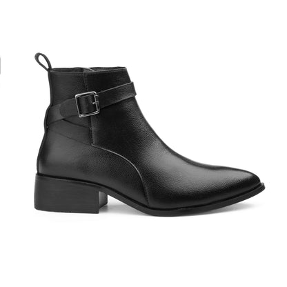 Men’s Brown Hidden Height Boost Boots