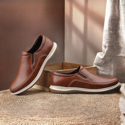 Men’s Casual Slip-On Shoes – Durable Comfort for Office & Walking