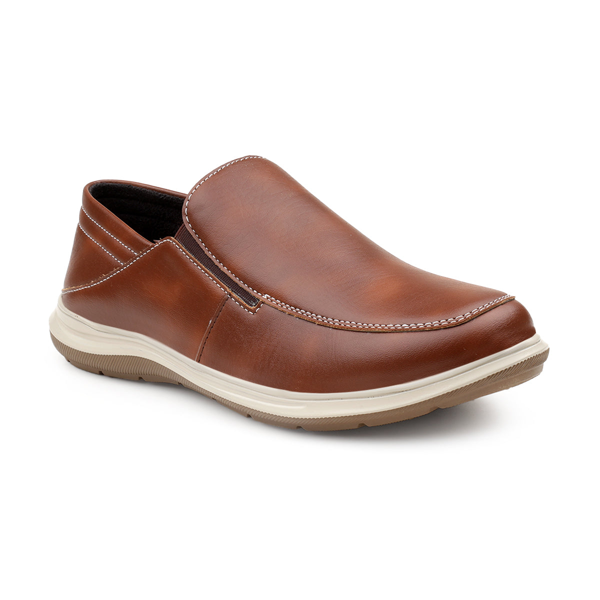 Men’s Premium Faux Leather Slip-On Shoes