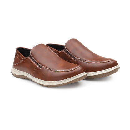 Men’s Premium Faux Leather Slip-On Shoes
