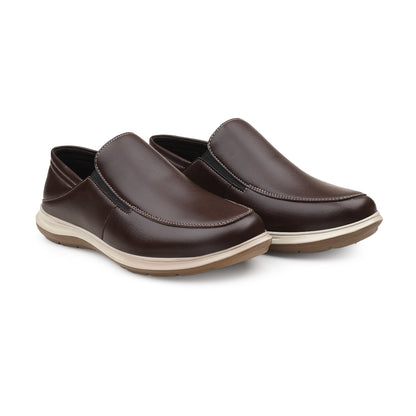 Men’s Premium Faux Leather Slip-On Shoes
