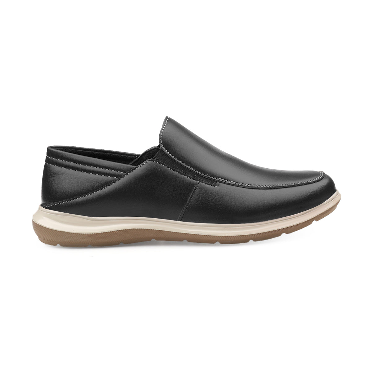 Men’s Premium Faux Leather Slip-On Shoes