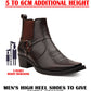 Bxxy Men’s 2 Inch Height Increasing Boots