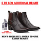 Bxxy Men’s 2 Inch Height Increasing Boots
