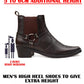Bxxy Men’s 2 Inch Height Increasing Boots