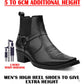 Bxxy Men’s 2 Inch Height Increasing Boots