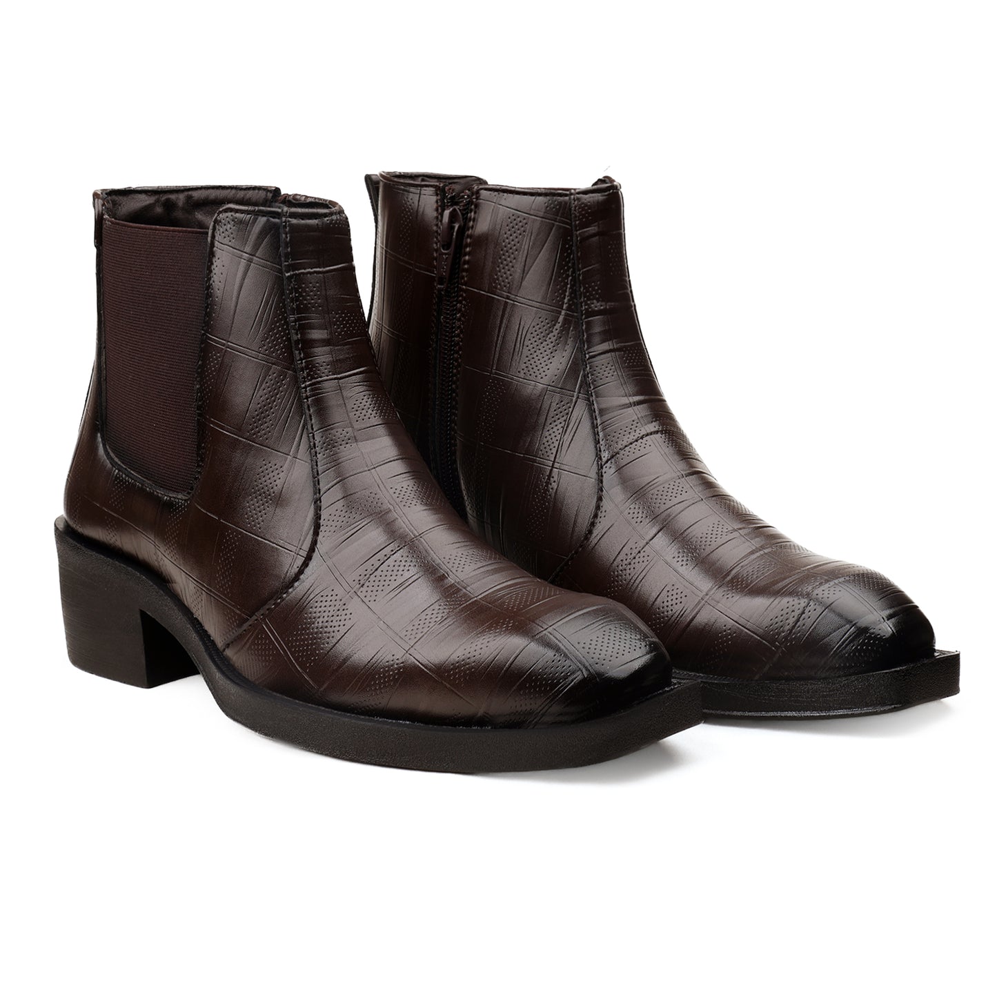 2-Inch Height Increasing Boots for Men | Hidden Lift, Premium Comfort