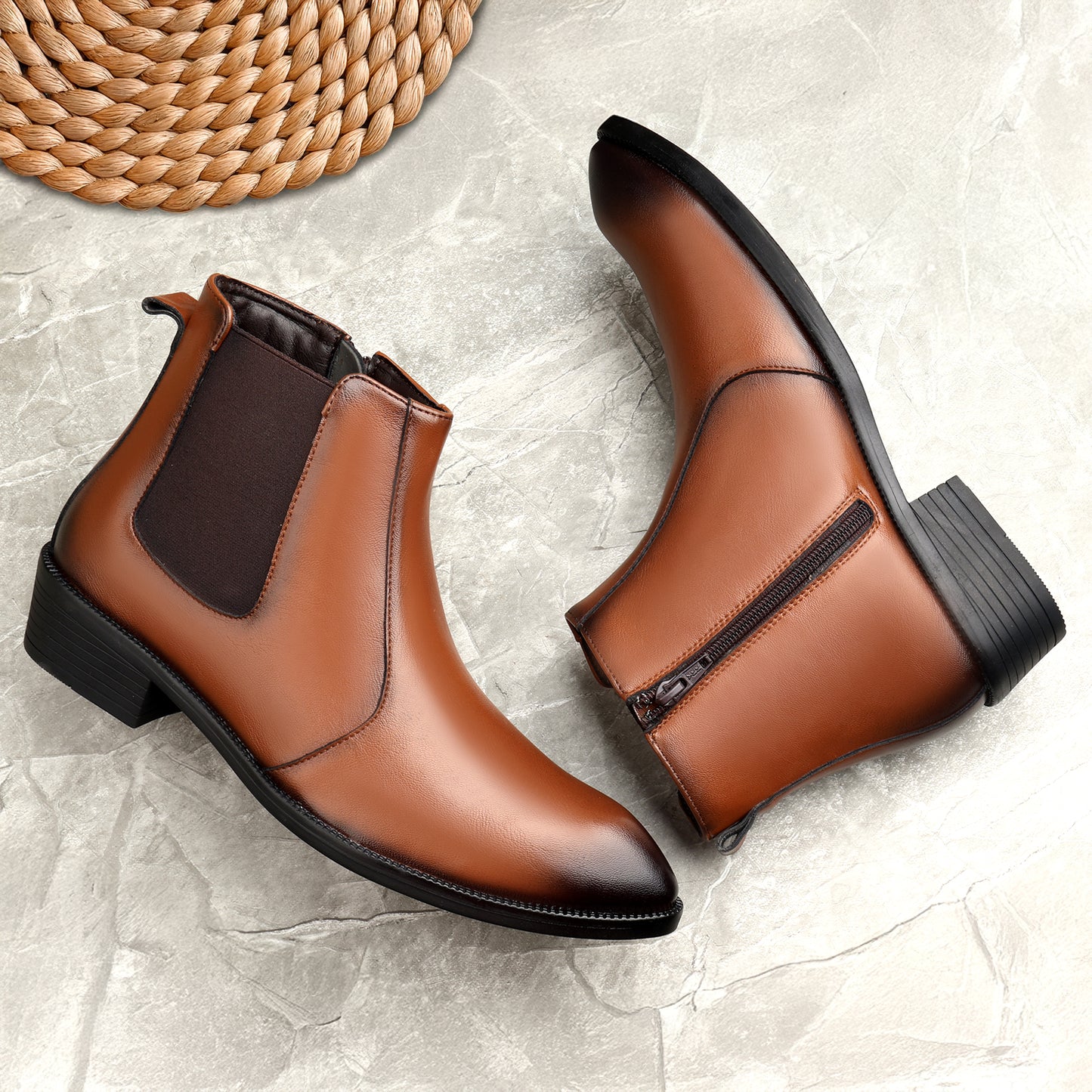 Men's 2 Inches Smart Height Boost Boots