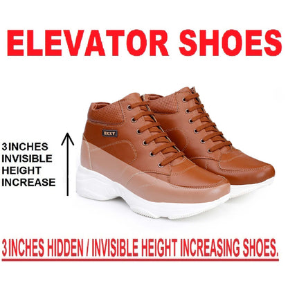 BXXY Elevator Shoes Smart Stylish & Comfortable Height Increasing Footwear