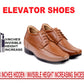 Bxxy's Faux Leather Semi Suede Classic Party Wear Lace-up Shoes for Men