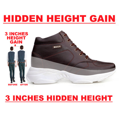 BXXY Elevator Shoes Smart Stylish & Comfortable Height Increasing Footwear