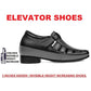 Bxxy's 3 Inch Hidden Height Increasing Elevator Faux Leather Sandals for Men