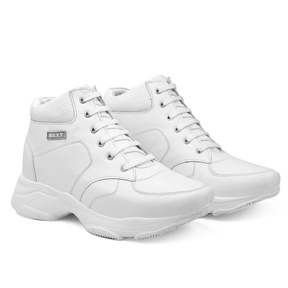 Bxxy's 3 Inch Hidden Height Increasing Elevator Lace-up Shoes for Men