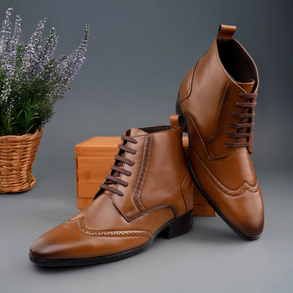 Men's 3.5 Inches(9CM) Hidden Height Increasing Classic Boot