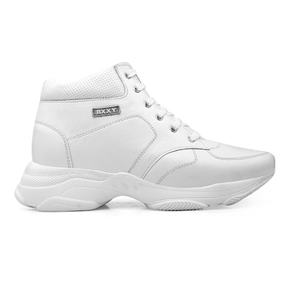 Bxxy's 3 Inch Hidden Height Increasing Elevator Lace-up Shoes for Men