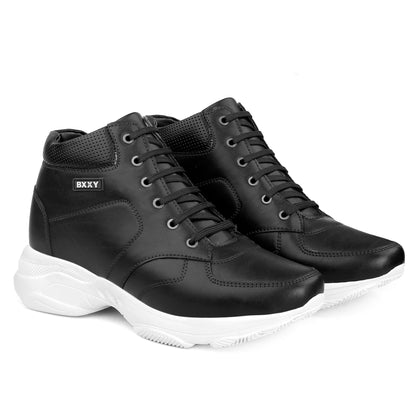 Bxxy's 3 Inch Hidden Height Increasing Elevator Lace-up Shoes for Men