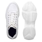 Men's 3 Inches (7.62CM) Hidden Height Boost Lace-Up Boots – Stylish, Comfortable & Discreet Elevator Footwear