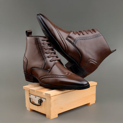 Men's 3.5 Inches(9CM) Hidden Height Increasing Classic Boot