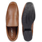 BXXY Men's Hidden Height Increasing Faux Leather Formal Moccasin Slip-on Elevator Shoes