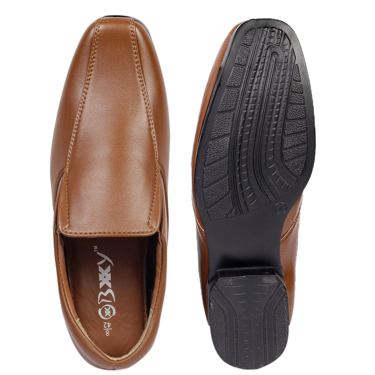 Bxxy's 3 Inch Hidden Height Increasing Elevator Slip-ons