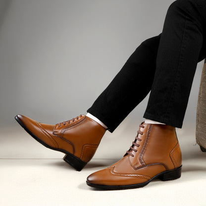 Men's 3.5 Inches(9CM) Hidden Height Increasing Classic Boot