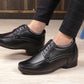 Men's Vegan Leather Lace-up Wedding Wear Shoes