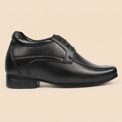 Mens 3 Inches Hidden Height Elevator Partywear Lace up Formal Shoes