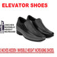 BXXY Men's Hidden Height Increasing Faux Leather Formal Moccasin Slip-on Elevator Shoes