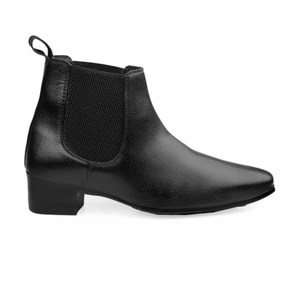 Men's Chelsea Boots WITH 2 Inches Heel Height Gain