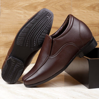 Bxxy's 3 Inch Hidden Height Increasing Elevator Slip-ons