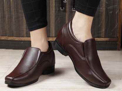 Bxxy's 3 Inch Hidden Height Increasing Elevator Slip-ons