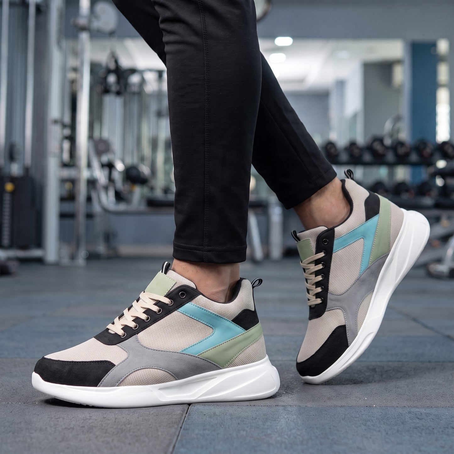 BXXY Mens 9 CM Hidden Height Increasing Shoes with EVA Sole