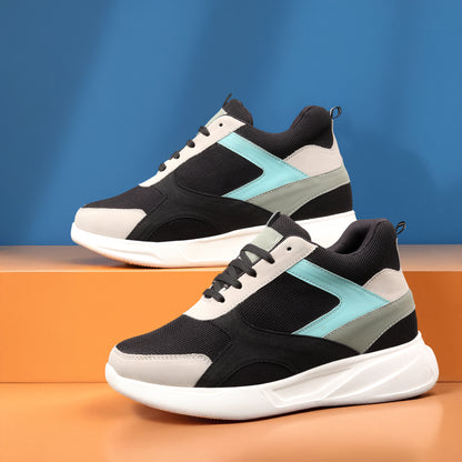 BXXY Mens 9 CM Hidden Height Increasing Shoes with EVA Sole