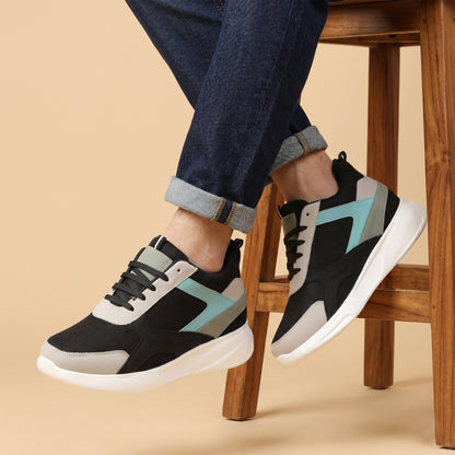 BXXY Mens 9 CM Hidden Height Increasing Shoes with EVA Sole