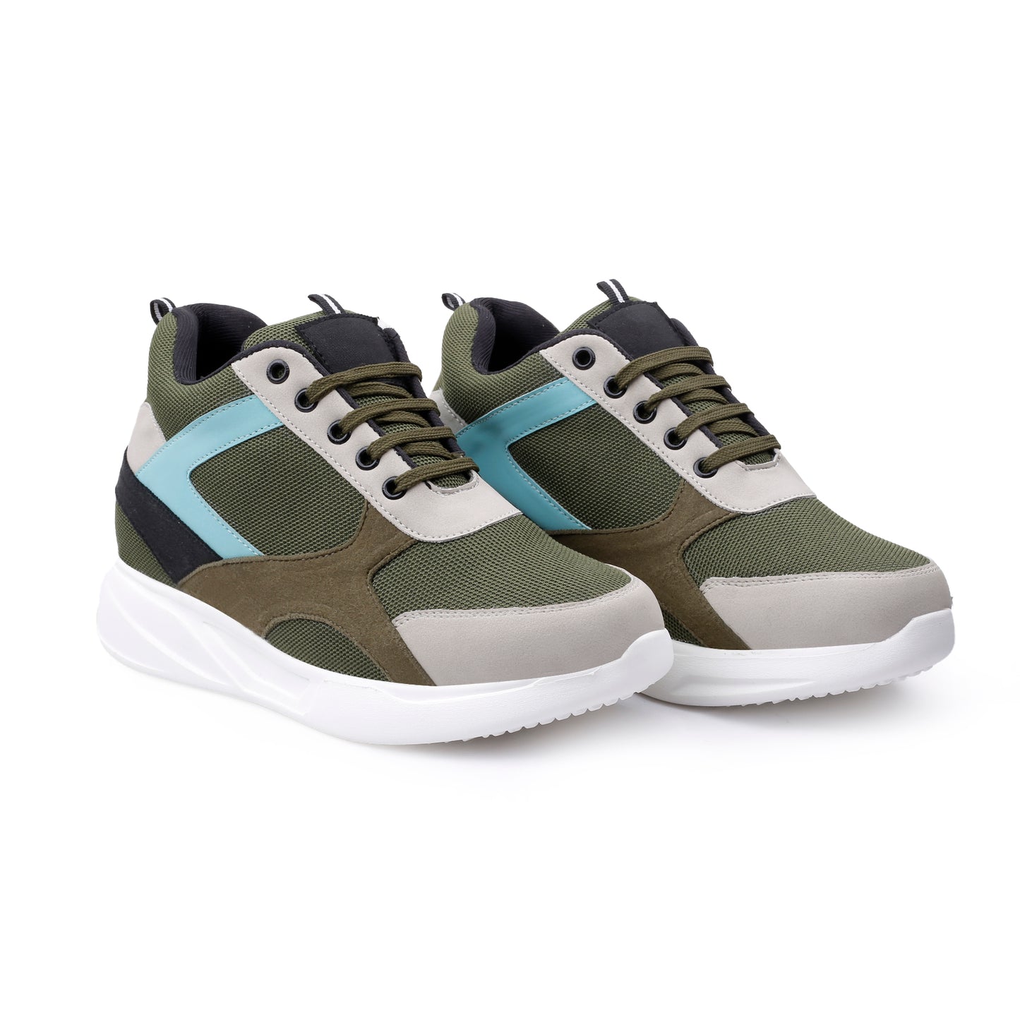 BXXY Mens 9 CM Hidden Height Increasing Shoes with EVA Sole