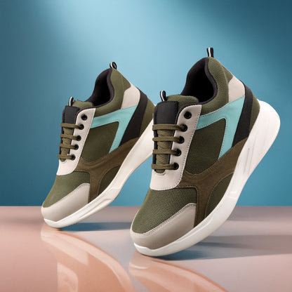 BXXY Mens 9 CM Hidden Height Increasing Shoes with EVA Sole