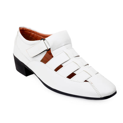 Bxxy Men's 2 inch Height Increasing Formal Roman Sandals