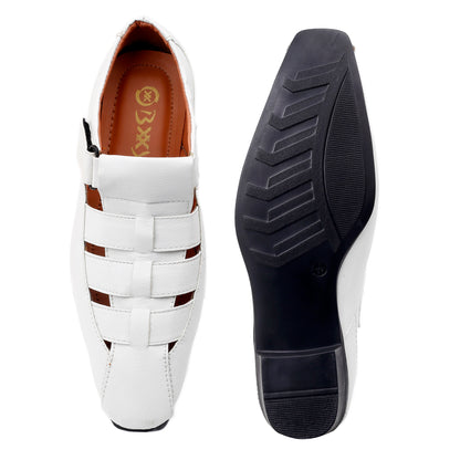 Bxxy Men's 2 inch Height Increasing Formal Roman Sandals