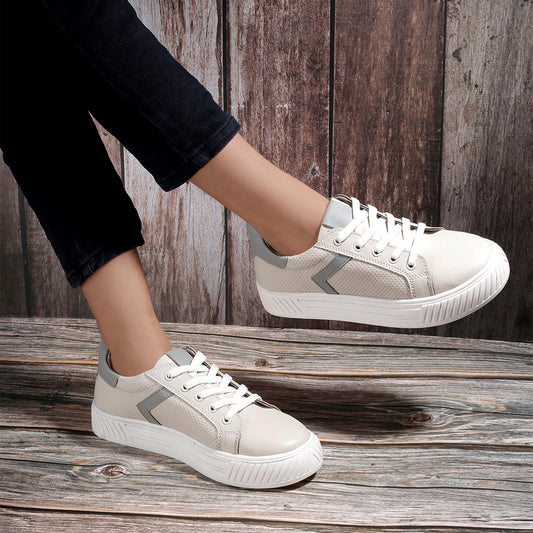 Latest Women's New Stylish Casual Sneaker Lace up Shoes