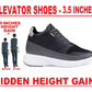 Men's Latest Hidden Height Increasing Casual Sneaker And Party Wear Lace-Up Shoes